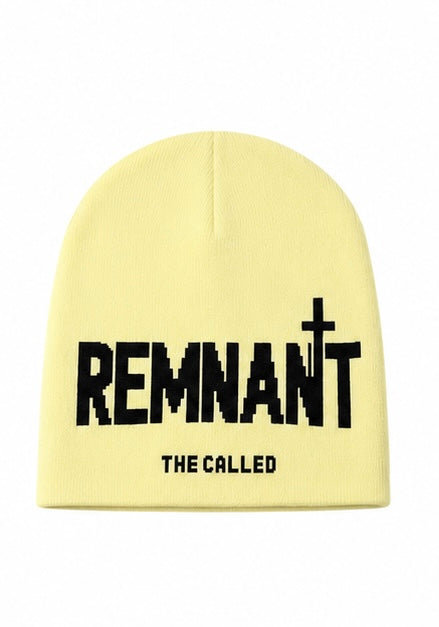 Cream Remnant Beanie “The Called”