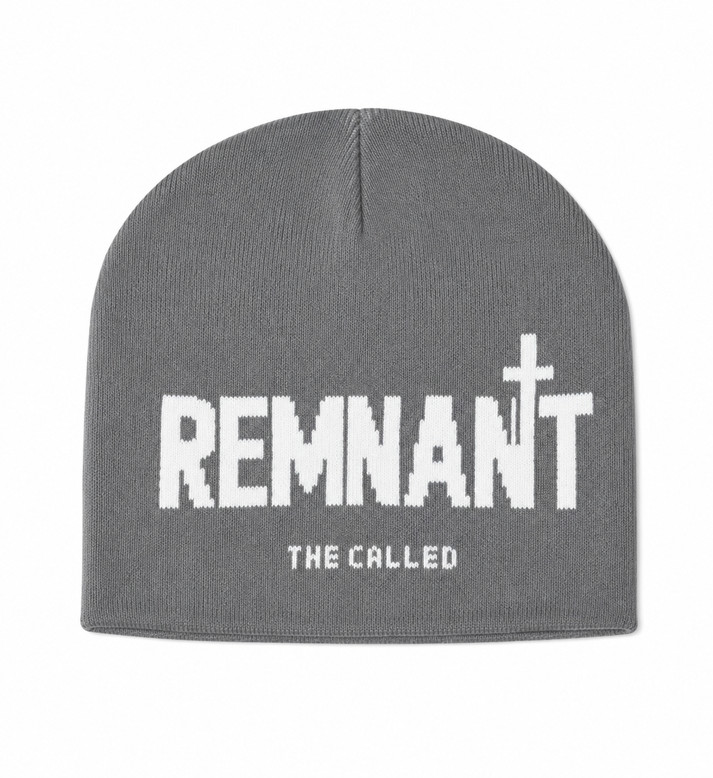 Grey Remnant Beanie “The Called”